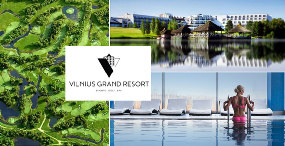 Vilnius Grand Resort***** - 2 nebo 3 noci se snídaní + unlimited golf + wellness