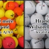 Hrané golfové míče v nejlepší kvalitě A/A+: barevné jen za 12,5 Kč nebo oblíbené Wilson Staff DX2 Soft za 16,5 Kč