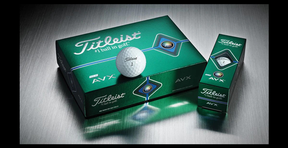 Titleist AVX golfové míče 12ks - měkčí pocit a delší vzdálenost než Pro V1/Pro V1x za 1222 Kč
