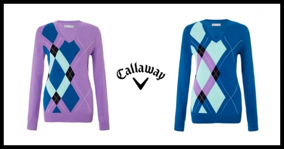 Callaway Argyle dámský golfový svetr jen za 999 Kč! 