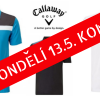 Tři modely pánských triček Callaway za 990 Kč / KUS - velikosti S-XXL
