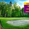 Golf v královské Myštěvsi i o víkendech/svátcích - green fee 18 jamek + 2 koše míčů + hra na úpravu HCP - sleva 48%