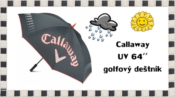 Callaway golfový deštník UV 64 jen za 999 Kč