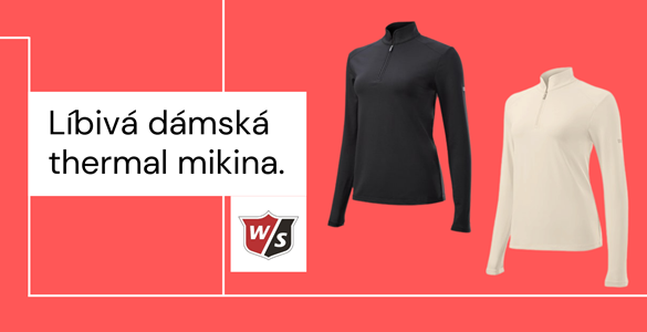 Wilson Staff Thermal Tech dámská mikina 950 Kč