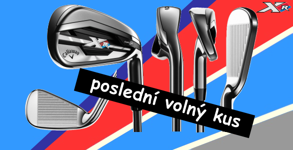 Callaway XR železa set 5-SW regular ocel pravé jen za 11990 Kč