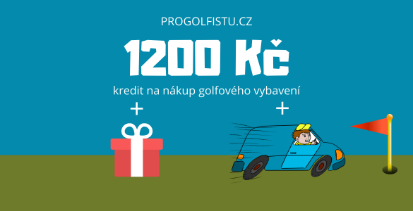 Voucher 1200 Kč na nákup ProGolfistu.cz + dárek a doprava zboží zdarma