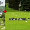 Luxusní fee 18 jamek na Karlštejn jako dárek k výživné golfové lekci v Praze - 4 varianty